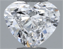 Natural Diamond 0.30 Carats, Heart with  Cut, E Color, VS1 Clarity and Certified by GIA