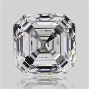 Picture of Natural Diamond 1.09 Carats, Asscher with  Cut, D Color, VVS2 Clarity and Certified by GIA
