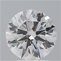 Del inventario de diamantes de laboratorio, 2.03 quilates, Redondo , Color E, claridad VVS2 y certificado IGI