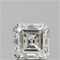 Diamante Natural 2.01 quilates, Asscher , Color J, claridad VVS2 y certificado GIA