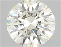 Natural Diamond 1.00 Carats, Round with Excellent Cut, N Color, VS1 Clarity and Certified by GIA