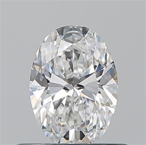 Picture of Natural Diamond 0.51 Carats, Oval with  Cut, E Color, VS1 Clarity and Certified by GIA