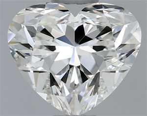 Foto Diamante Natural 0.57 quilates, Corazón , Color I, claridad VS1 y certificado GIA de