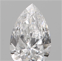 Diamante Natural 0.17 quilates, De pera , Color D, claridad VS2 y certificado IGI