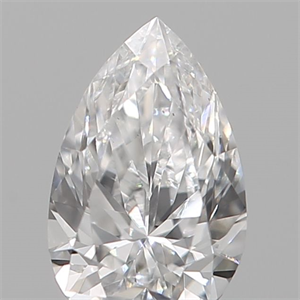 Foto Diamante Natural 0.17 quilates, De pera , Color D, claridad VS2 y certificado IGI de