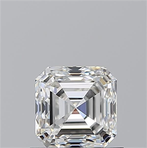 Picture of Natural Diamond 0.90 Carats, Asscher with  Cut, G Color, VS1 Clarity and Certified by GIA
