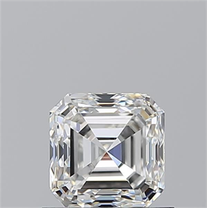 Picture of Natural Diamond 0.90 Carats, Asscher with  Cut, G Color, VS1 Clarity and Certified by GIA