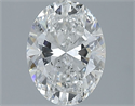 Natural Diamond 1.50 Carats, Oval with  Cut, F Color, SI2 Clarity and Certified by GIA