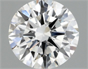 Lab Grown Diamond 1.45 Carats, Round with Ideal Cut, F Color, VS1 Clarity and Certified by IGI