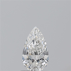 Foto Diamante Natural 0.70 quilates, De pera , Color F, claridad SI1 y certificado GIA de