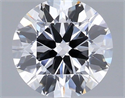 Lab Grown Diamond 1.20 Carats, Round with Excellent Cut, D Color, VVS1 Clarity and Certified by IGI