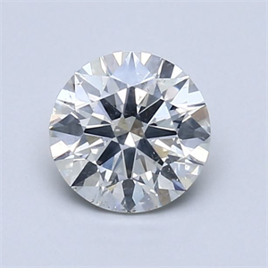 Picture of Natural Diamond 1.00 Carats, Round with Excellent Cut, G Color, SI2 Clarity and Certified by GIA