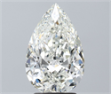 Diamante Natural 2.51 quilates, De pera , Color H, claridad VVS1 y certificado IGI