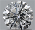 Natural Diamond 0.80 Carats, Round with Excellent Cut, E Color, SI1 Clarity and Certified by IGI