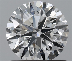 Picture of Natural Diamond 0.80 Carats, Round with Excellent Cut, E Color, SI1 Clarity and Certified by IGI