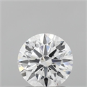 Lab Grown Diamond 1.26 Carats, Round with Ideal Cut, F Color, VS1 Clarity and Certified by IGI
