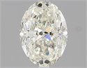 Natural Diamond 1.30 Carats, Oval with  Cut, H Color, VVS1 Clarity and Certified by IGI
