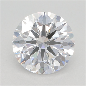 Picture of Lab Grown Diamond 3.02 Carats, Round with Excellent Cut, D Color, VVS2 Clarity and Certified by GIA