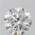 Diamante Natural 1.56 quilates, Redondo , Color F, claridad VS1 y certificado GIA