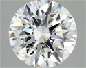 Del inventario de diamantes de laboratorio, 2.45 quilates, Redondo , Color E, claridad VS1 y certificado IGI