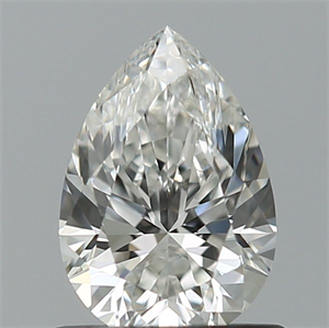 Picture of Natural Diamond 0.70 Carats, Pear with  Cut, G Color, VVS1 Clarity and Certified by GIA