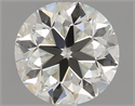 Natural Diamond 0.80 Carats, Round with Very Good Cut, I Color, VVS1 Clarity and Certified by IGI