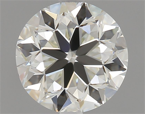 Picture of Natural Diamond 0.80 Carats, Round with Very Good Cut, I Color, VVS1 Clarity and Certified by IGI
