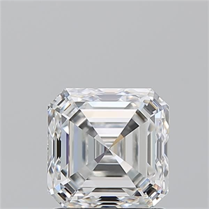 Picture of Natural Diamond 1.50 Carats, Asscher with  Cut, F Color, VVS2 Clarity and Certified by GIA