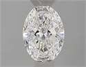 Diamante Natural 0.50 quilates, Ovalado , Color E, claridad VS1 y certificado GIA