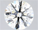 Diamante Natural 2.10 quilates, Redondo , Color K, claridad VVS2 y certificado GIA
