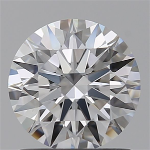 Picture of Lab Grown Diamond 1.02 Carats, Round with Ideal Cut, D Color, VS1 Clarity and Certified by IGI