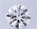 Del inventario de diamantes de laboratorio, 8.03 quilates, Redondo , Color G, claridad VVS2 y certificado IGI