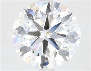 Picture of Lab Grown Diamond 3.43 Carats, Round with Ideal Cut, G Color, VS1 Clarity and Certified by IGI