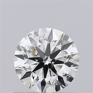 Picture of Natural Diamond 0.70 Carats, Round with Excellent Cut, F Color, SI2 Clarity and Certified by IGI
