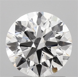 Picture of Lab Grown Diamond 1.51 Carats, Round with Ideal Cut, E Color, VVS2 Clarity and Certified by IGI