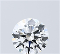 Lab Grown Diamond 1.26 Carats, Round with Ideal Cut, D Color, VVS2 Clarity and Certified by IGI