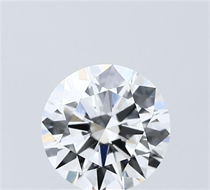 Picture of Lab Grown Diamond 1.26 Carats, Round with Ideal Cut, D Color, VVS2 Clarity and Certified by IGI
