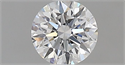 Diamante Natural 0.41 quilates, Redondo , Color E, claridad VVS2 y certificado GIA