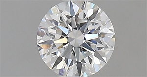 Foto Diamante Natural 0.41 quilates, Redondo , Color E, claridad VVS2 y certificado GIA de