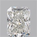Natural Diamond 0.90 Carats, Radiant with  Cut, H Color, VS1 Clarity and Certified by GIA