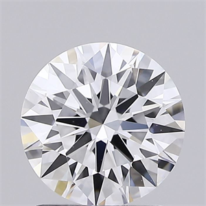 Picture of Lab Grown Diamond 1.57 Carats, Round with Ideal Cut, D Color, VS1 Clarity and Certified by IGI