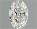 Diamante Natural 1.02 quilates, Ovalado , Color F, claridad SI2 y certificado GIA