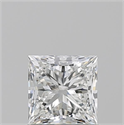 Natural Diamond 1.01 Carats, Princess with  Cut, G Color, VS1 Clarity and Certified by GIA