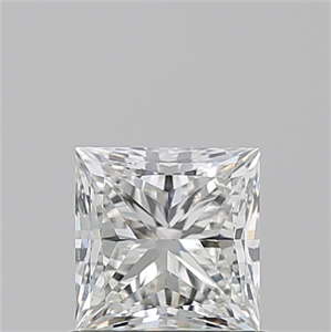 Picture of Natural Diamond 1.01 Carats, Princess with  Cut, G Color, VS1 Clarity and Certified by GIA