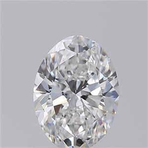Picture of Natural Diamond 0.70 Carats, Oval with  Cut, E Color, VS2 Clarity and Certified by GIA
