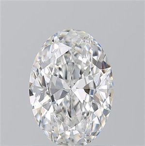 Picture of Natural Diamond 1.20 Carats, Oval with  Cut, F Color, VS2 Clarity and Certified by GIA