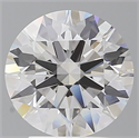 Lab Grown Diamond 3.01 Carats, Round with Excellent Cut, F Color, VVS2 Clarity and Certified by IGI