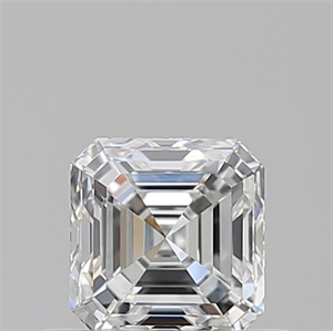 Picture of Natural Diamond 0.50 Carats, Asscher with  Cut, G Color, VVS2 Clarity and Certified by GIA