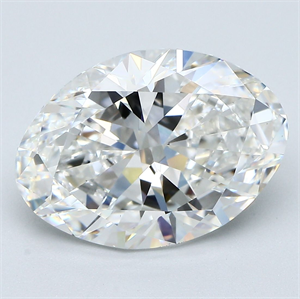 Foto Diamante Natural 4.50 quilates, Ovalado , Color G, claridad VS1 y certificado GIA de