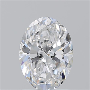 Picture of Natural Diamond 1.51 Carats, Oval with  Cut, D Color, VS1 Clarity and Certified by GIA